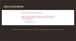 Desktop Screenshot of lecoconsultores.com